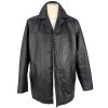 KOŽENÁ pánská černá zateplená bunda Utterly 54