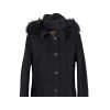 Vlněný (70%) dámský černý kabát Odema (vlna, kašmír) 48/XXL