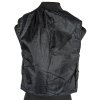 KOŽENÁ pánská černá vesta S/M