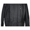 KOŽENÁ pánská černá bunda s odnimatelnou vložkou K Cero  56
