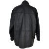 KOŽENÁ pánská černá bunda s odnimatelnou vložkou K Cero  56