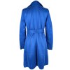 Dámský královsky modrý přechodný kabát na zavazování MOHITO 40