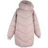 Dámská starorůžová zimní bunda s kapucí Rainbow 50/24