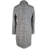 Dámský kostkovaný kabát Sinsay 36