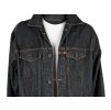 Pánská černá džínová bunda LEVIS 501, W36,L36