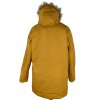 Pánský hořčicový zimní kabát s kapucí HOUSE XL