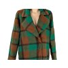 Dámský kostkovaný oversize kabát Cropp M