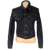 Dámská černá džínová bunda LEVIS S