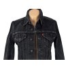Dámská černá džínová bunda LEVIS S