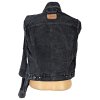 Dámská černá džínová bunda LEVIS S