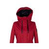 Dámská červená zimní parka s kapucí NAVAHOO S/M