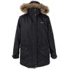 Dámská černá zimní parka s kapucí HEAD XL