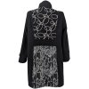 Extravagantní dámský černý kabát Blancheporte 46