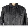 KOŽENÁ pánská černá bunda na zip K Cero XL