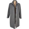 Dámský šedý kabát Carlo Cecci 50