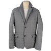Pánská šedá prošívaná bunda/ sako Feratt 52
