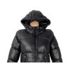 Dámská černá prošívaná bunda s kapucí Reserved 36/8