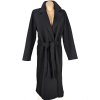 Dámský černý kabát na zavazování Sinsay 44