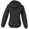 Dámská černá prošívaná bunda s kapucí Alpine Pro S