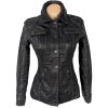 KOŽENÁ dámská bunda na zip GIPSY S