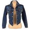 Dámská modrá džínová bunda LEVIS S