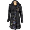 Extravagantní dámský vlněný kabát se vzorem Frime L