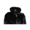 Pravý dámský černý kožich FUTREX  XXL*