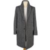 Vlněný pánský melírovaný kabát Reserved M