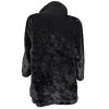 Dámský černý kožíšek L/XL