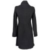 Extravagantní dámský šedý kabát s krajkou Jinse S