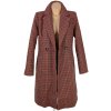 Vlněný dámský cihlový kabát Vero Moda M