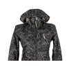 Lyžařská dámská černá zimní bunda s kapucí Alpine Pro S