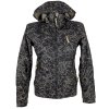 Lyžařská dámská černá zimní bunda s kapucí Alpine Pro S