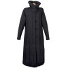 Dámský černý dlouhý prošívaný kabát Nitusch 40