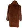 Dámský skořicový plyšový kožíšek ORSAY 40