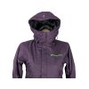 Dámská fialová zimní bunda s kapucí HORSEFEATHERS XS