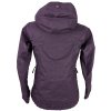 Dámská fialová zimní bunda s kapucí HORSEFEATHERS XS