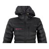 Dámská černá prošívaná bunda s kapucí Alpine Pro XS
