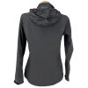 Dámská šedá softshellová bunda s kapucí HANNAH 40
