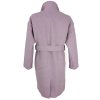 Vlněný dámský fialový oversize kabát s páskem Orsay 40