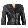 KOŽENÉ dámské černé sako Modern Woman M