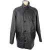 KOŽENÁ pánská černá zateplená bunda na zip Leder Classic Jackets L/XL