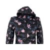 Dámská prošívaná bunda s květinovým vzorem AMISU 36