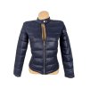 Dámská modrá prošívaná bunda na zip CROPP XS