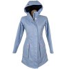 Dámský modrý zateplený softshellový kabát Atomrat S
