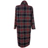 Dámský kostkovaný dlouhý kabát Medicine XL