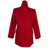 Vlněný (80%) dámský červený kabát United Colours of Benetton L