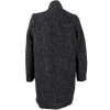 Vlněný (45%) dámský šedočerný kabát - křivák MOHITO L