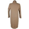 Dámský hnědý přechodný dvouřadý kabát AMISU 38
