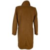 Vlněný (50%) dámský karamelový dvouřadý kabát BPC 14/40